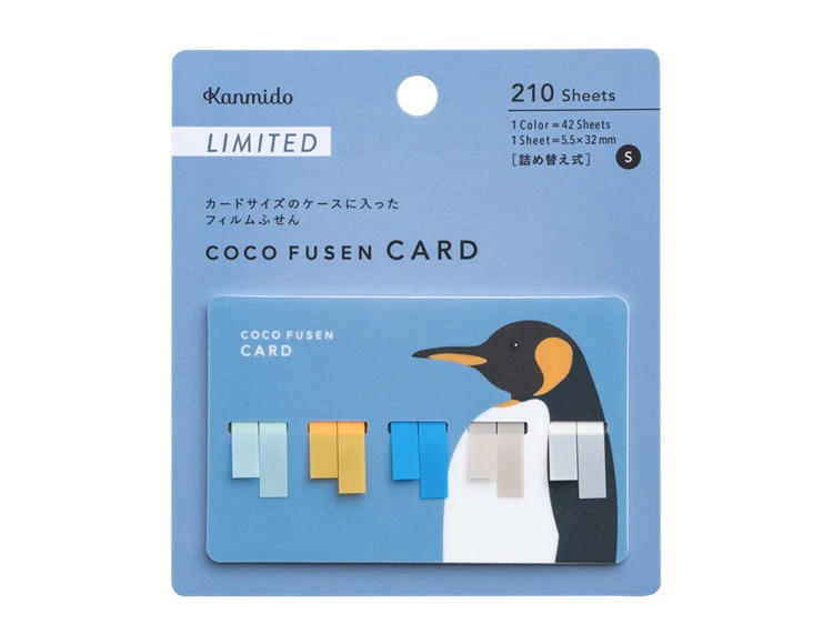 Karteczki indeksujące Kanmido Coco Fusen Card | Zwierzęta - Image 4