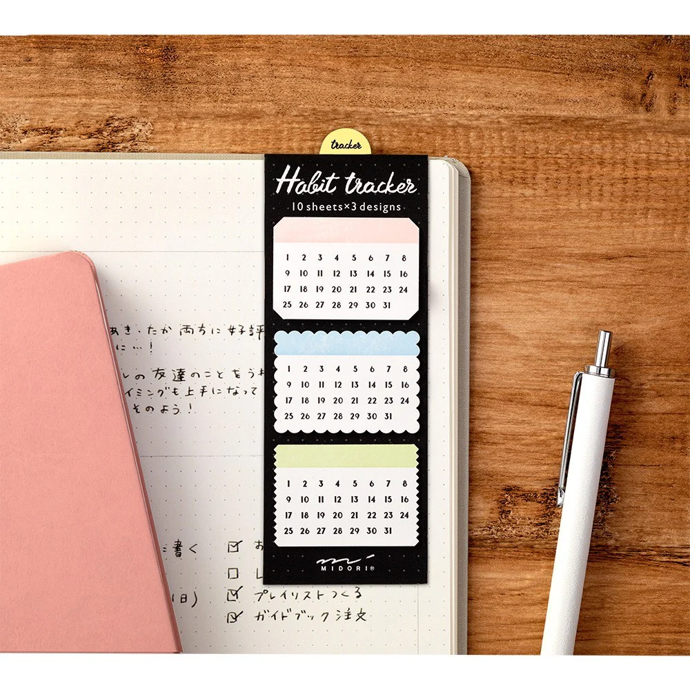 Karteczki samoprzylepne Midori | Habit Trackers - Image 2