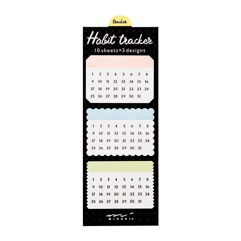 Karteczki samoprzylepne Midori | Habit Trackers - Image 3