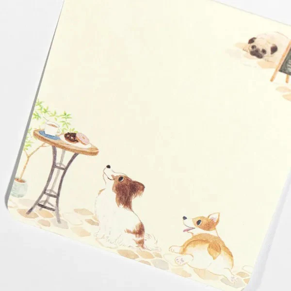 Karteczki samoprzylepne | Pieski w kawiarni - Image 2