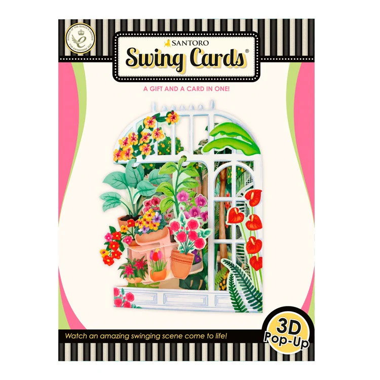 Kartka okolicznościowa Santoro Swing Cards | Ogród botaniczny - Image 7