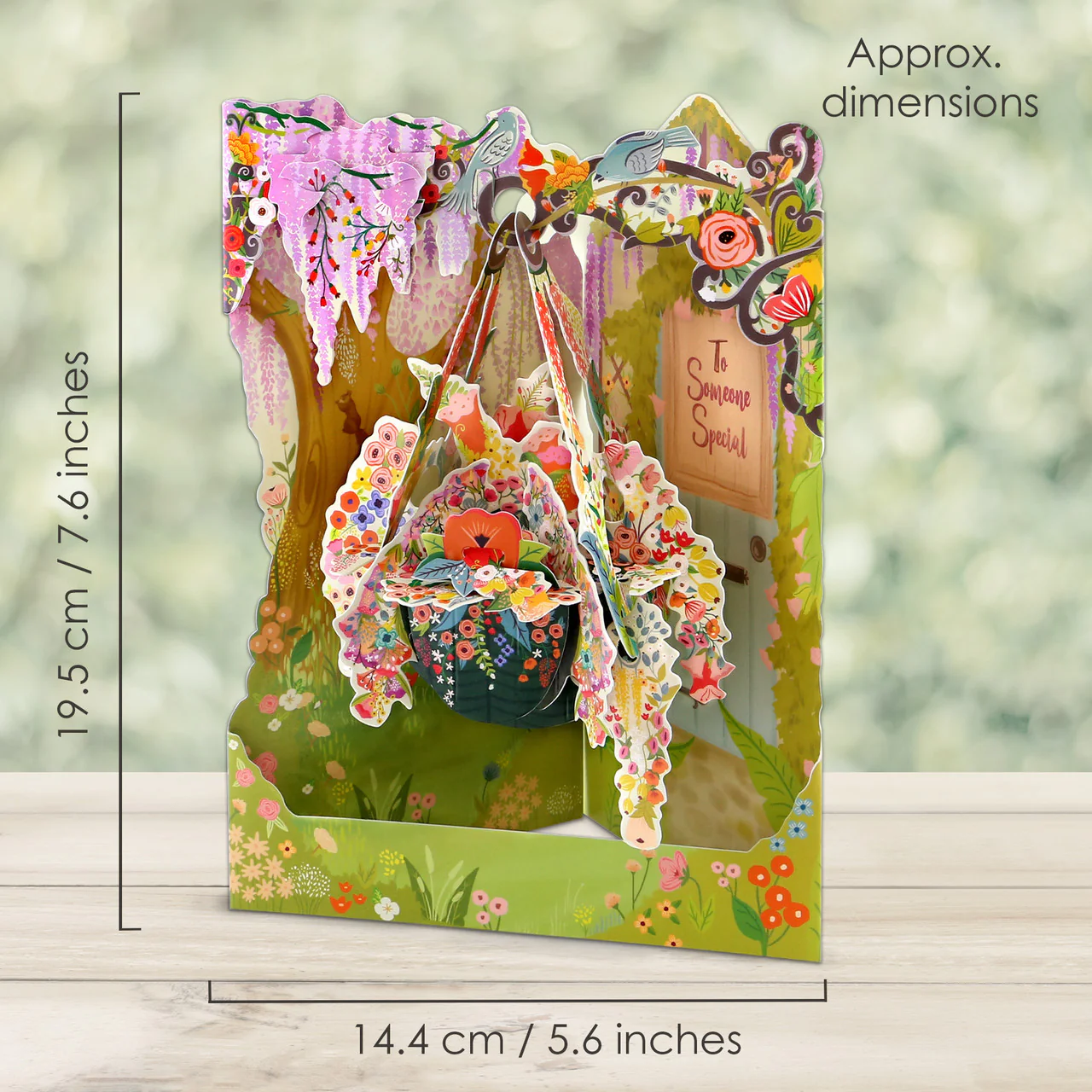 Kartka Okolicznościowa Santoro Swing Cards | Wiszący kosz - Image 6