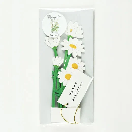 Kartka urodzinowa 3D Blooming | Margaretki - Image 3