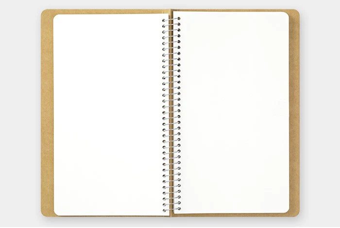 Kołonotatnik TRC Spiral Ring Notebook | MD White A5 Slim - Image 4