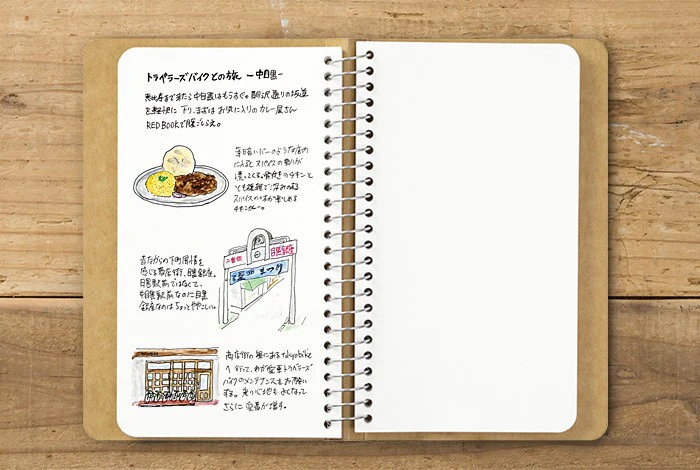 Kołonotatnik TRC Spiral Ring Notebook | MD White A5 Slim - Image 8