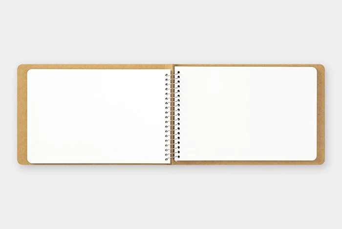 Kołonotatnik TRC Spiral Ring Notebook | MD White B6 - Image 4
