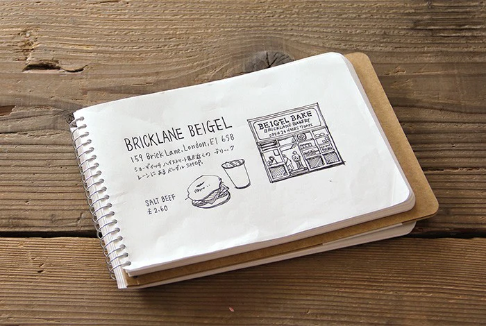 Kołonotatnik TRC Spiral Ring Notebook | MD White B6 - Image 8