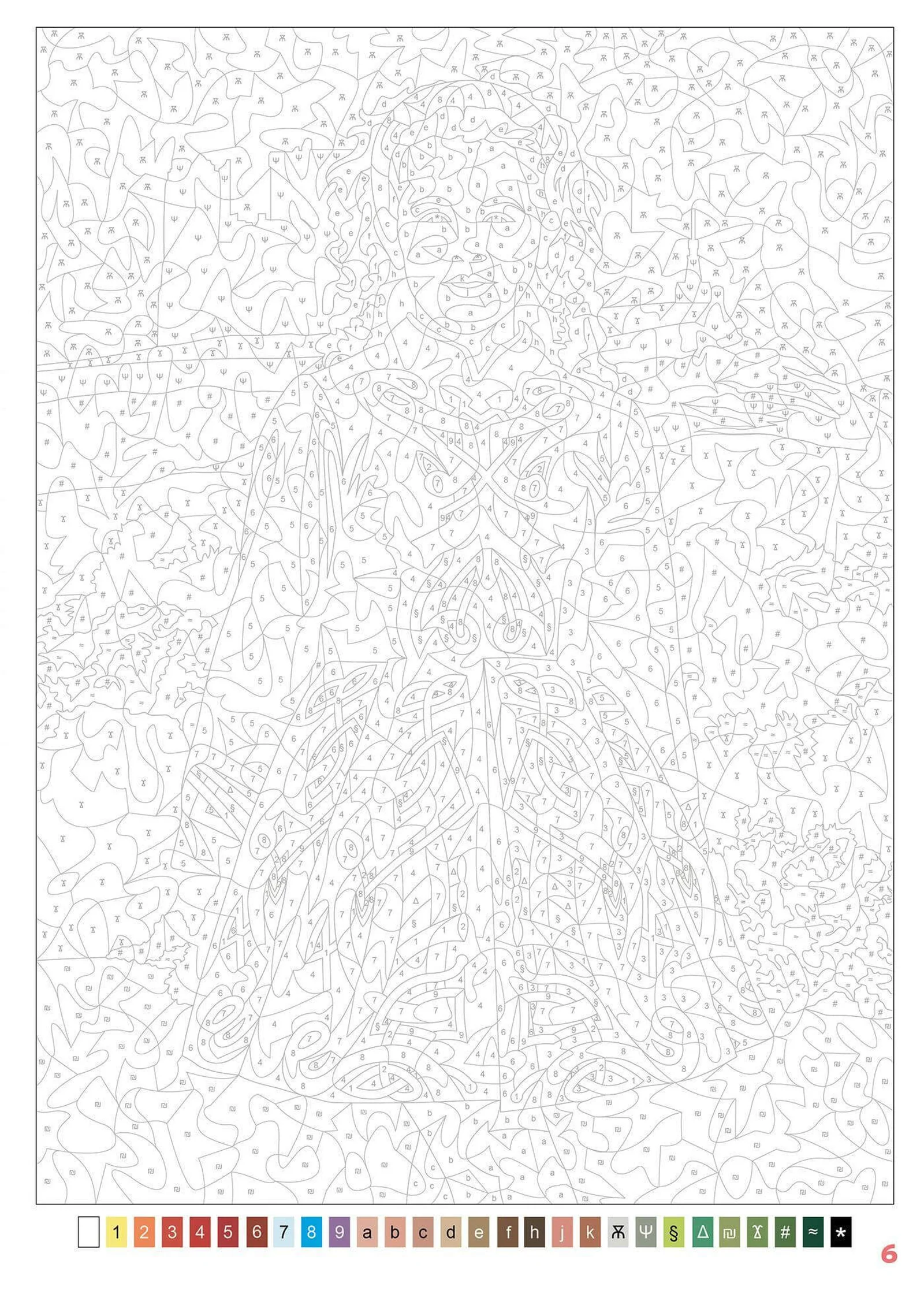 Kolorowanka Coloriages mystères | Kostiumy - Image 4