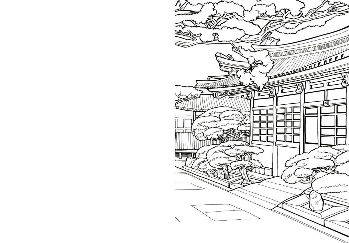 Kolorowanka Livre de Coloriage | Japonia - Image 7