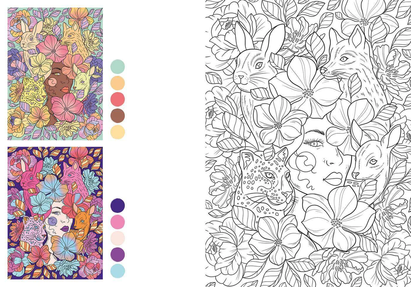 Kolorowanka Livre de Coloriages | Marzenia senne - Image 3