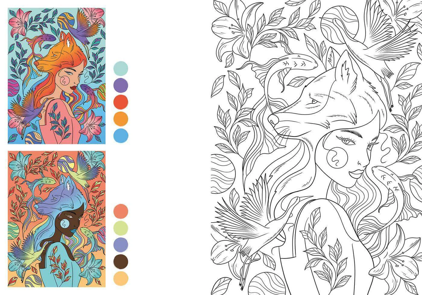 Kolorowanka Livre de Coloriages | Marzenia senne - Image 5