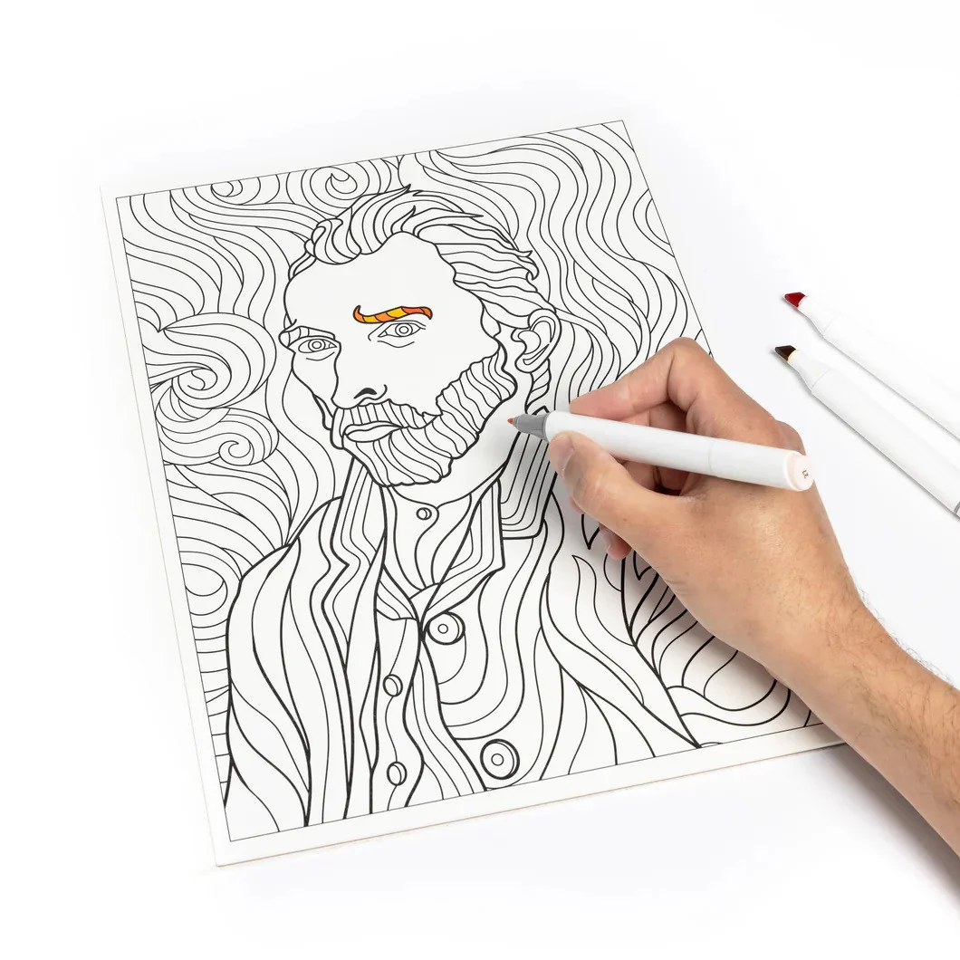 Kolorowanka | Vincent van Gogh - Image 2