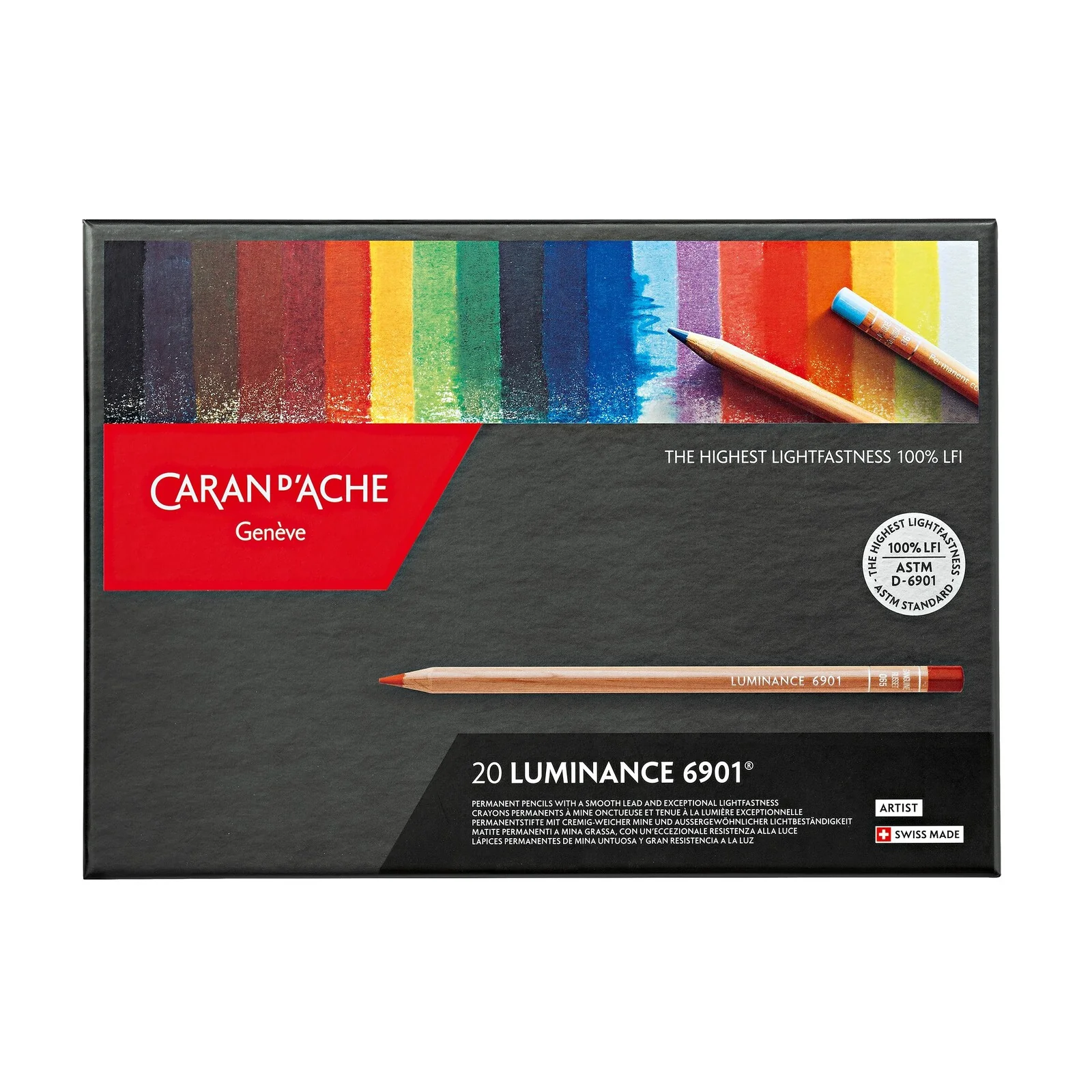 Kredki Caran D'Ache 20 Luminance 6901 - Image 2