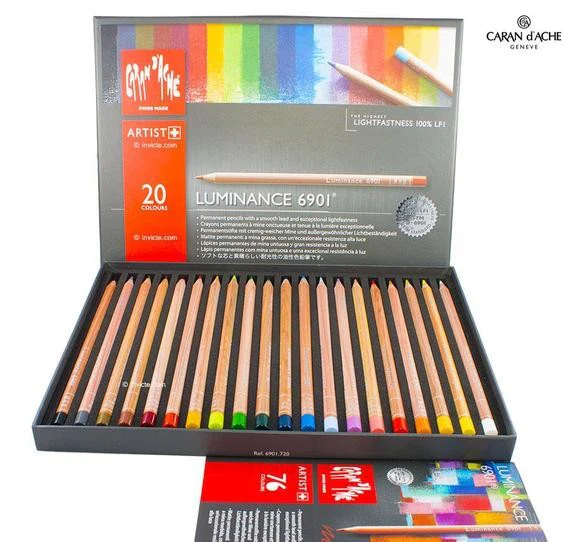 Kredki Caran D'Ache 20 Luminance 6901 - Image 3