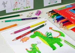Kredki Faber-Castell Zamek 12+3 sztuk - Image 3