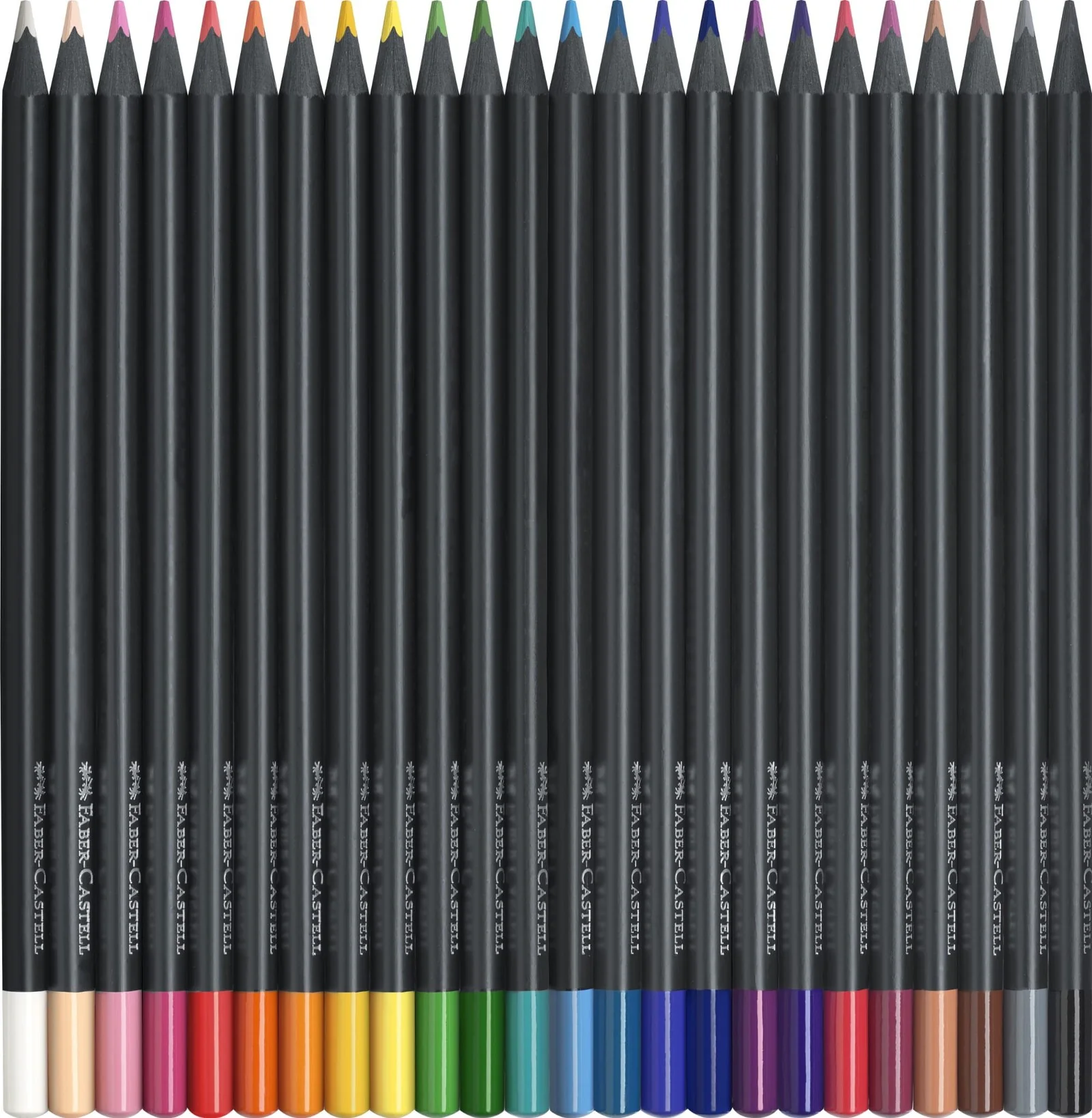 Kredki trójkątne Faber-Castell Black Edition | 24 kolory - Image 2