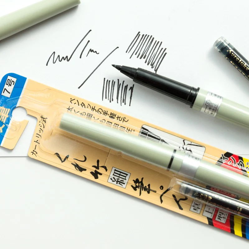 Kuretake Brush Pen No. 7 HOSO-TAKU - Image 3