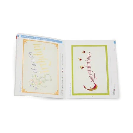 Kuretake książeczka do kaligrafii Zig Calligraphy Italic Book - Image 5