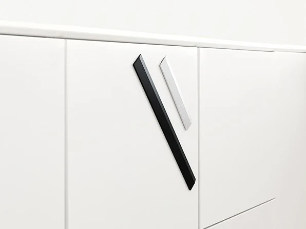 Linijka z magnesem Midori 30 cm | Srebrna - Image 2