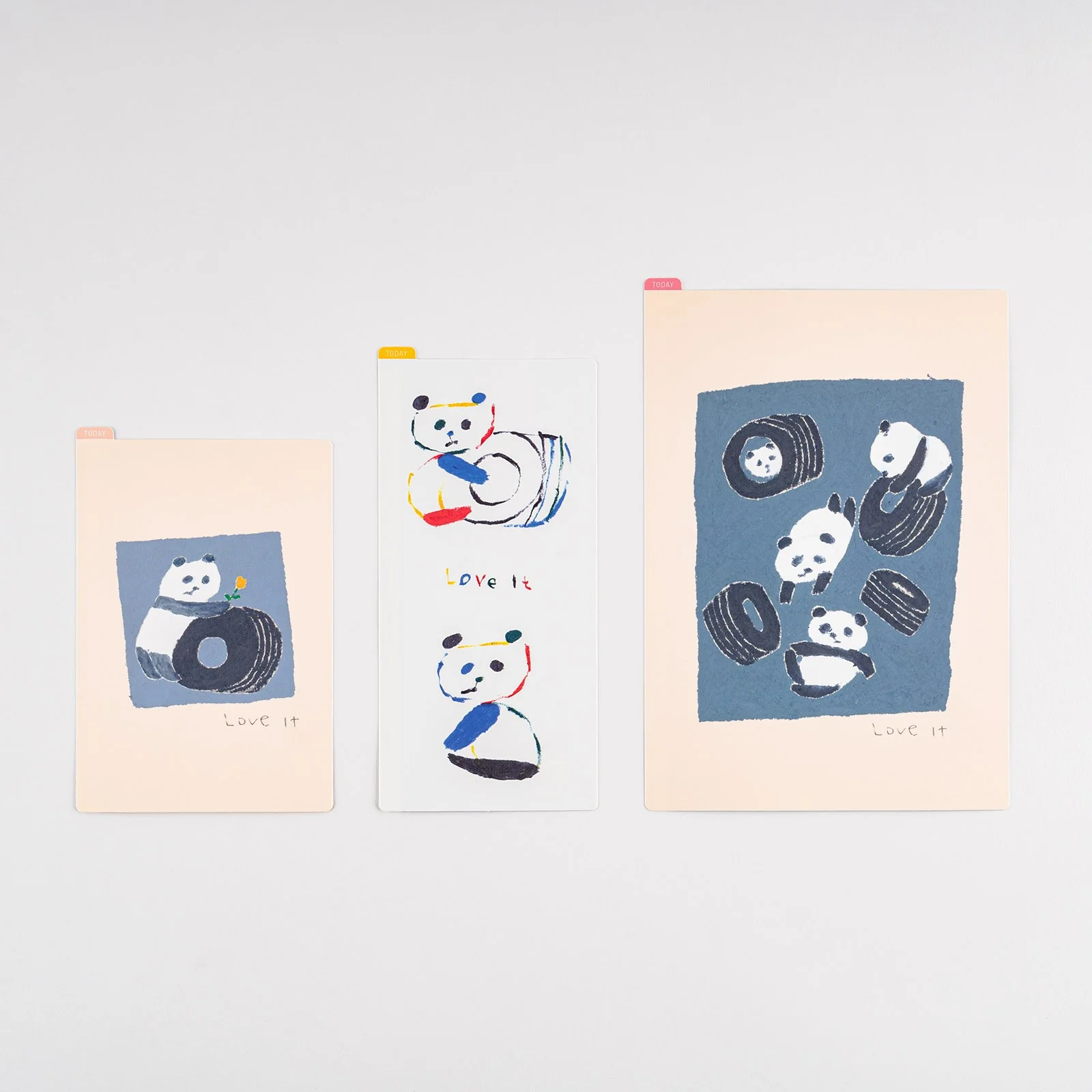 Liniuszek Hobonichi A5 | Jin Kitamura: Love it Panda - Image 4