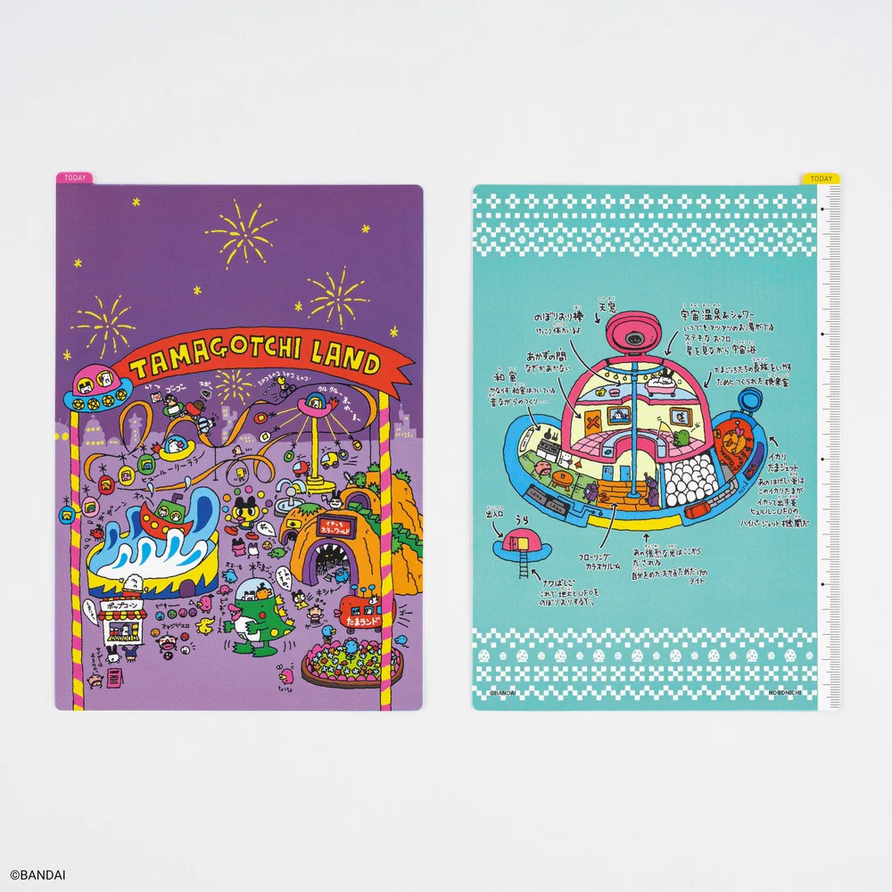 Liniuszek Hobonichi A5 | Tamagotchi: Tamagotchi Land - Image 2