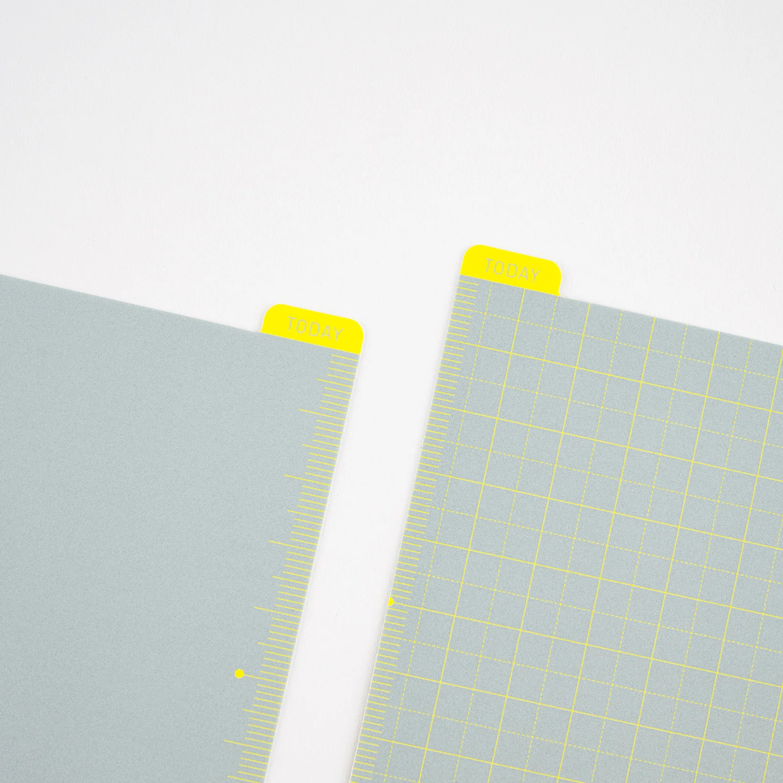 Liniuszek Hobonichi A6 | Ice Gray & Yellow - Image 4