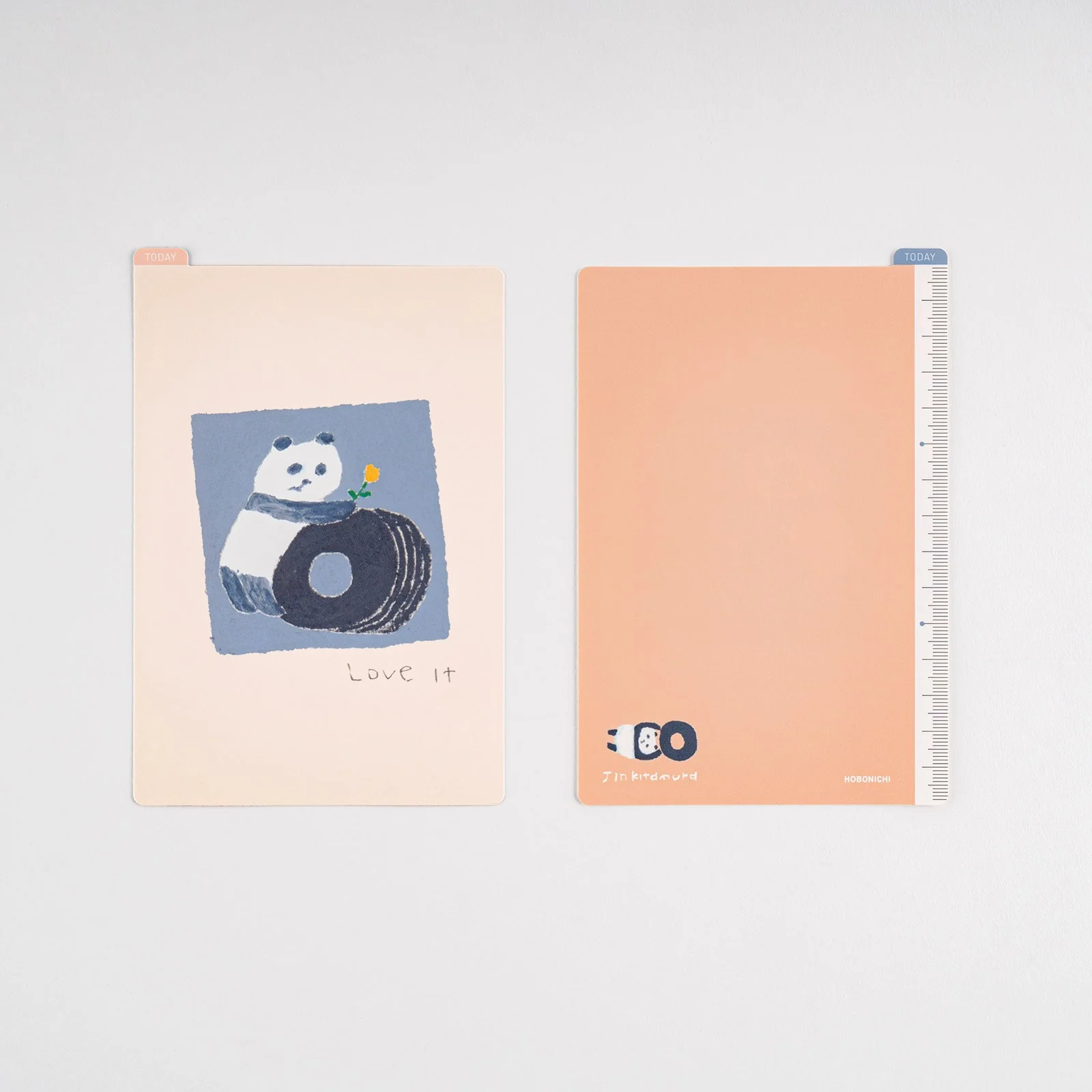 Liniuszek Hobonichi A6 | Jin Kitamura: Love it Panda - Image 2