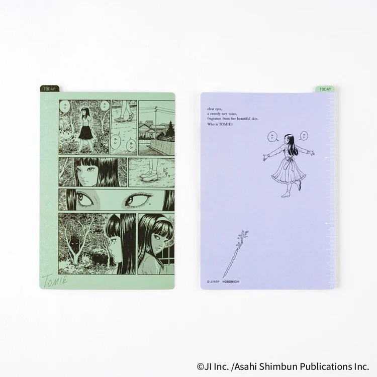 Liniuszek Hobonichi A6 | Junji Ito: Tomie - Image 2