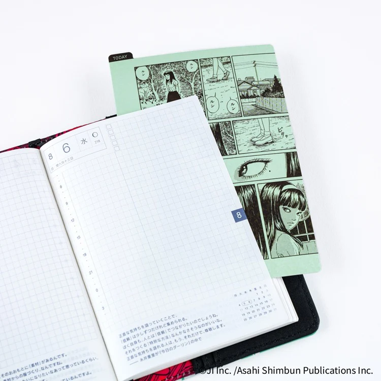 Liniuszek Hobonichi A6 | Junji Ito: Tomie - Image 3
