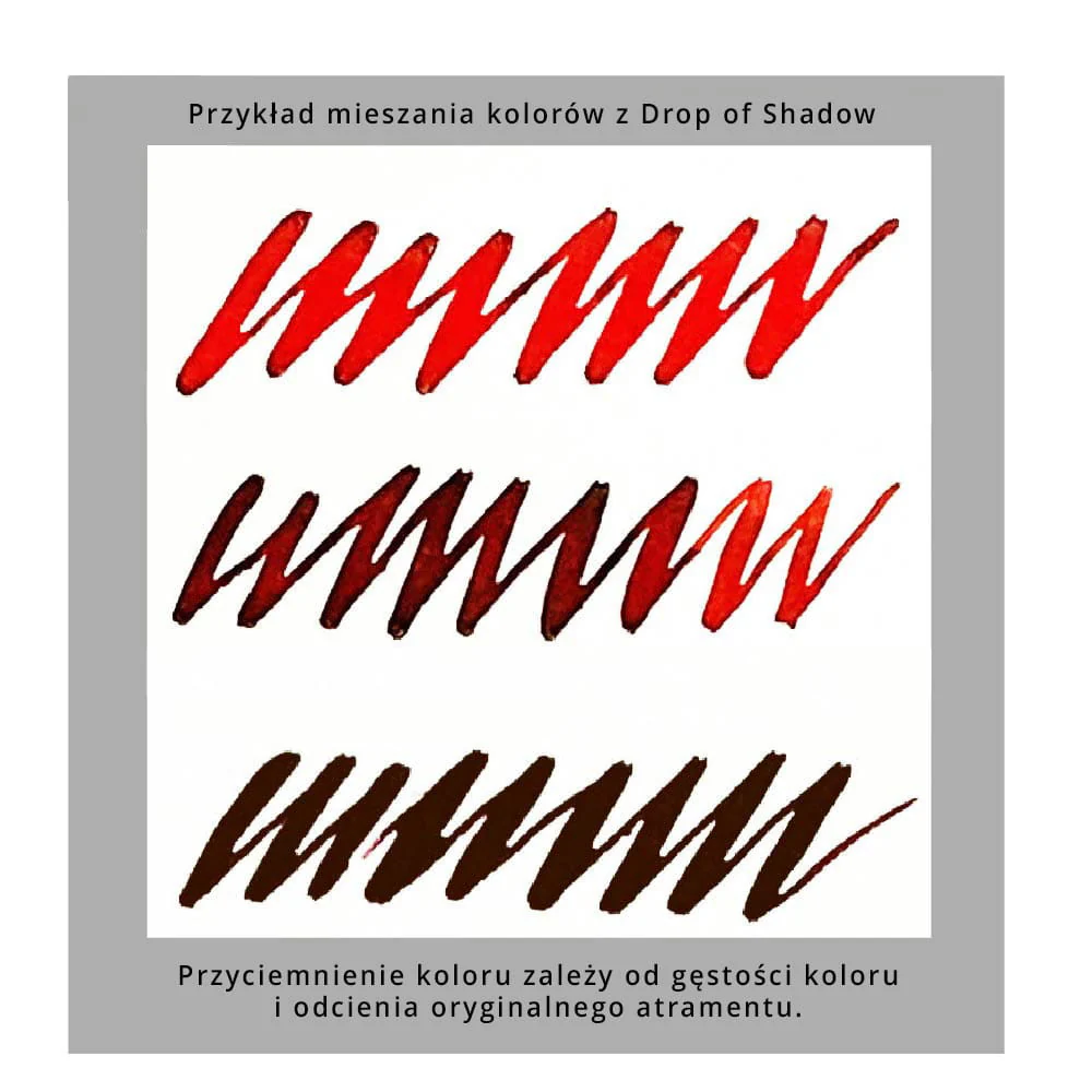 Medium wzmacniające kolor tuszu Kuretake | Drop of Shadow - Image 3