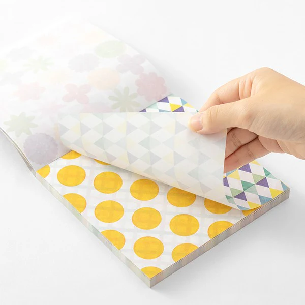 Midori Blok Papieru Origami Akwarele 120 arkuszy - Image 3