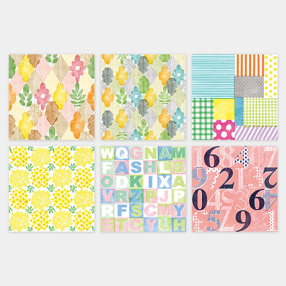 Midori Blok Papieru Origami Motif 120 arkuszy - Image 4