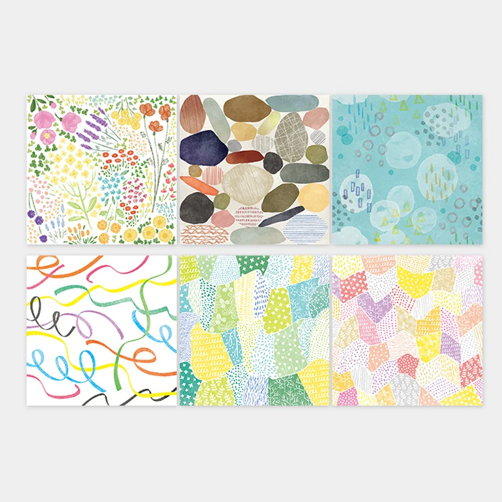 Midori Blok Papieru Origami Motif 120 arkuszy - Image 5