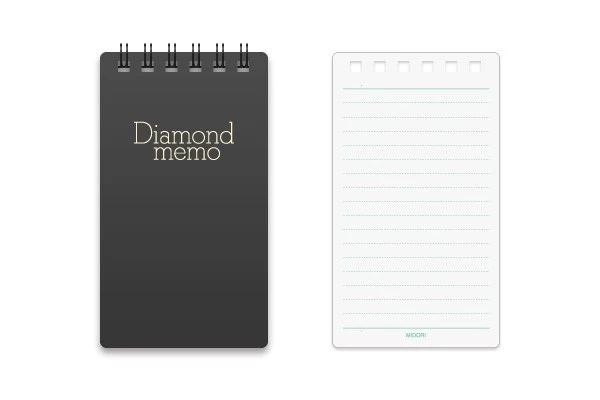 Midori Diamond Memo Czarny L - Image 2
