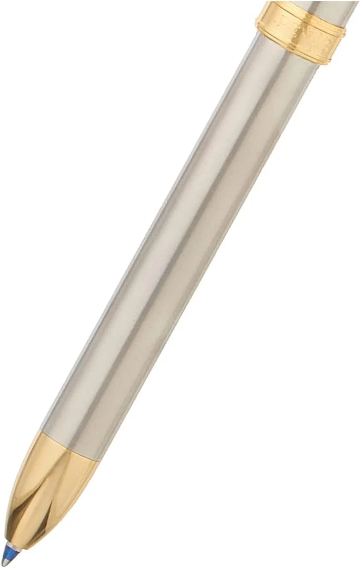 Multipen Penac TF 3 w 1 – srebrny ze złotym wykończeniem - Image 2