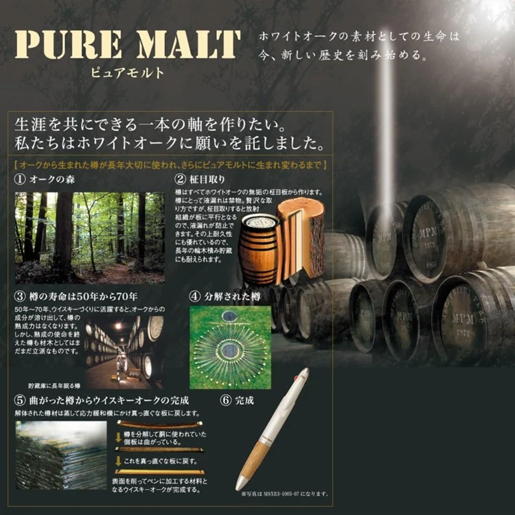 Multipen uni Mitsubishi Pure Malt | Dębowy - Image 4
