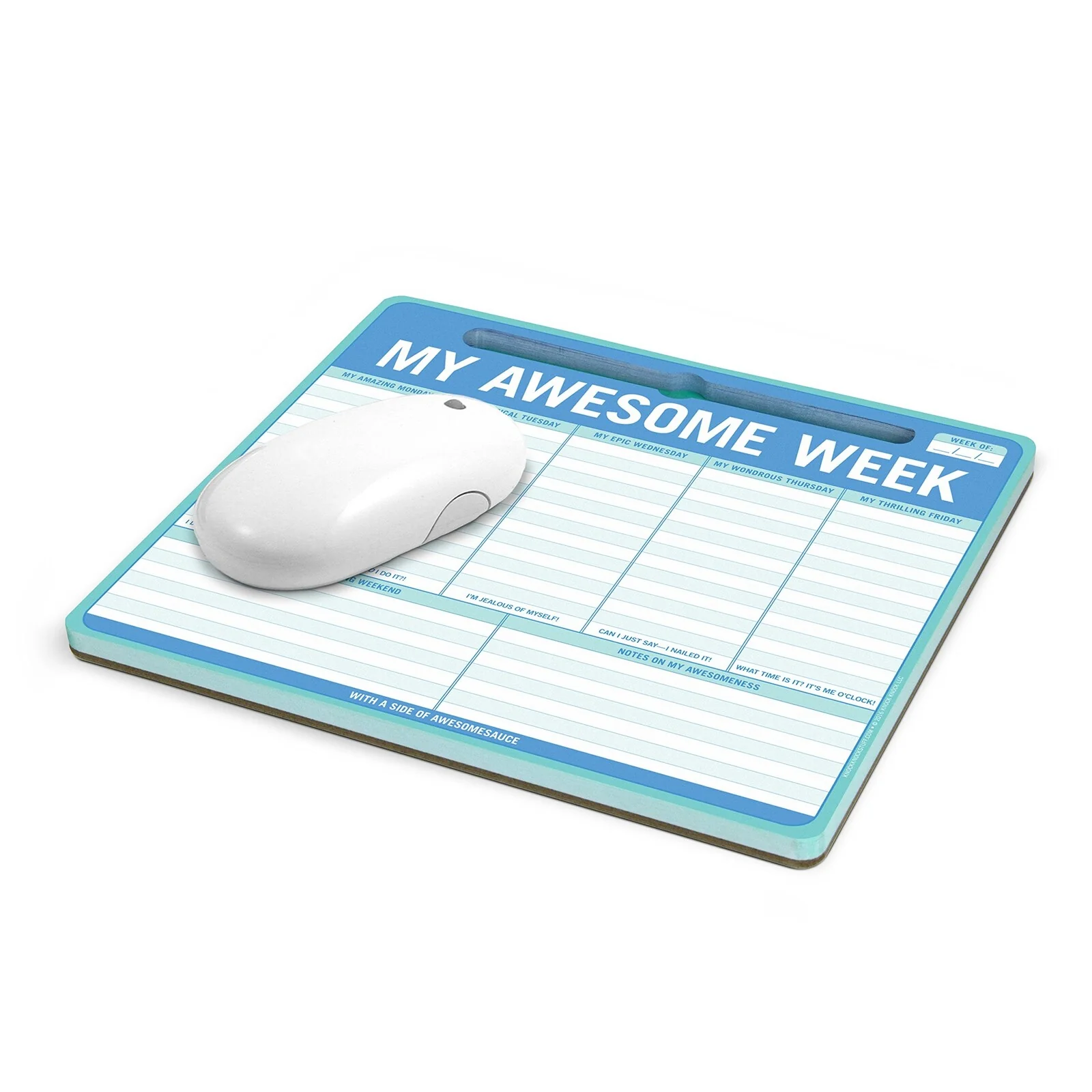 My Awesome Week Pen-to-Paper Mousepad – podkładka pod mysz - Image 4