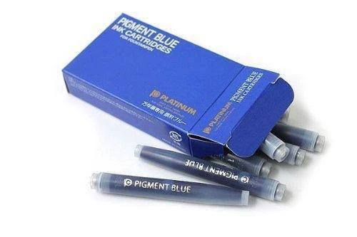 Naboje Atramentowe Platinum Pigment Blue 10 sztuk - Image 2