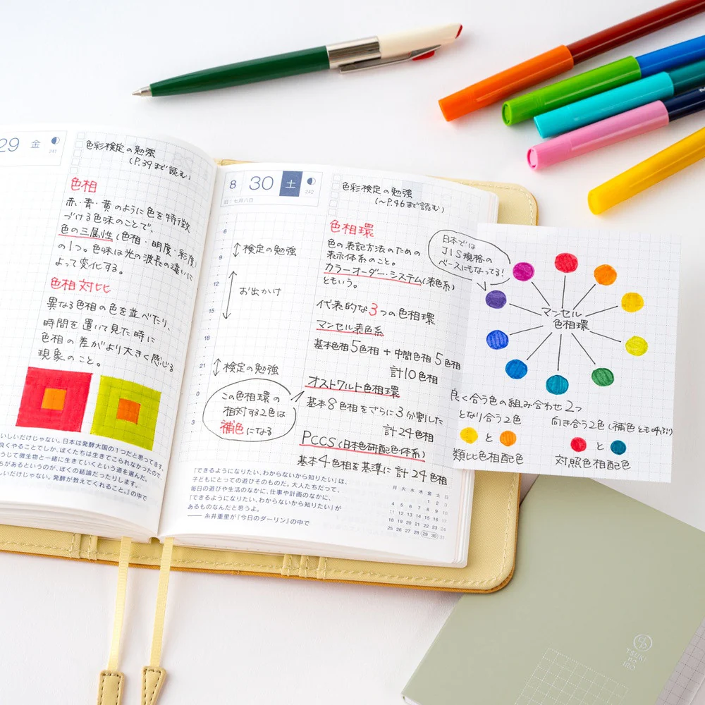 Naklejki Hobonichi | TSUKI no IRO: Karteczki indeksujące Add-on - Image 7