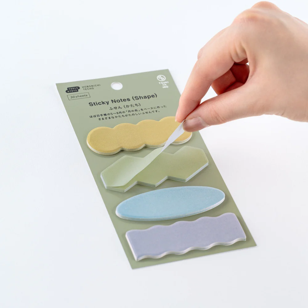 Naklejki Hobonichi | TSUKI no IRO: Karteczki indeksujące - Shape - Image 2