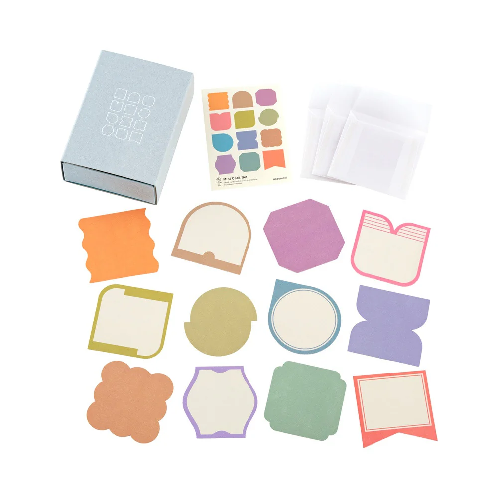 Naklejki Hobonichi | TSUKI no IRO: Mini Card Set - Image 7