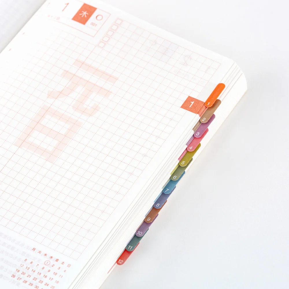 Naklejki Hobonichi | TSUKI no IRO: Naklejki indeksujące - Image 4
