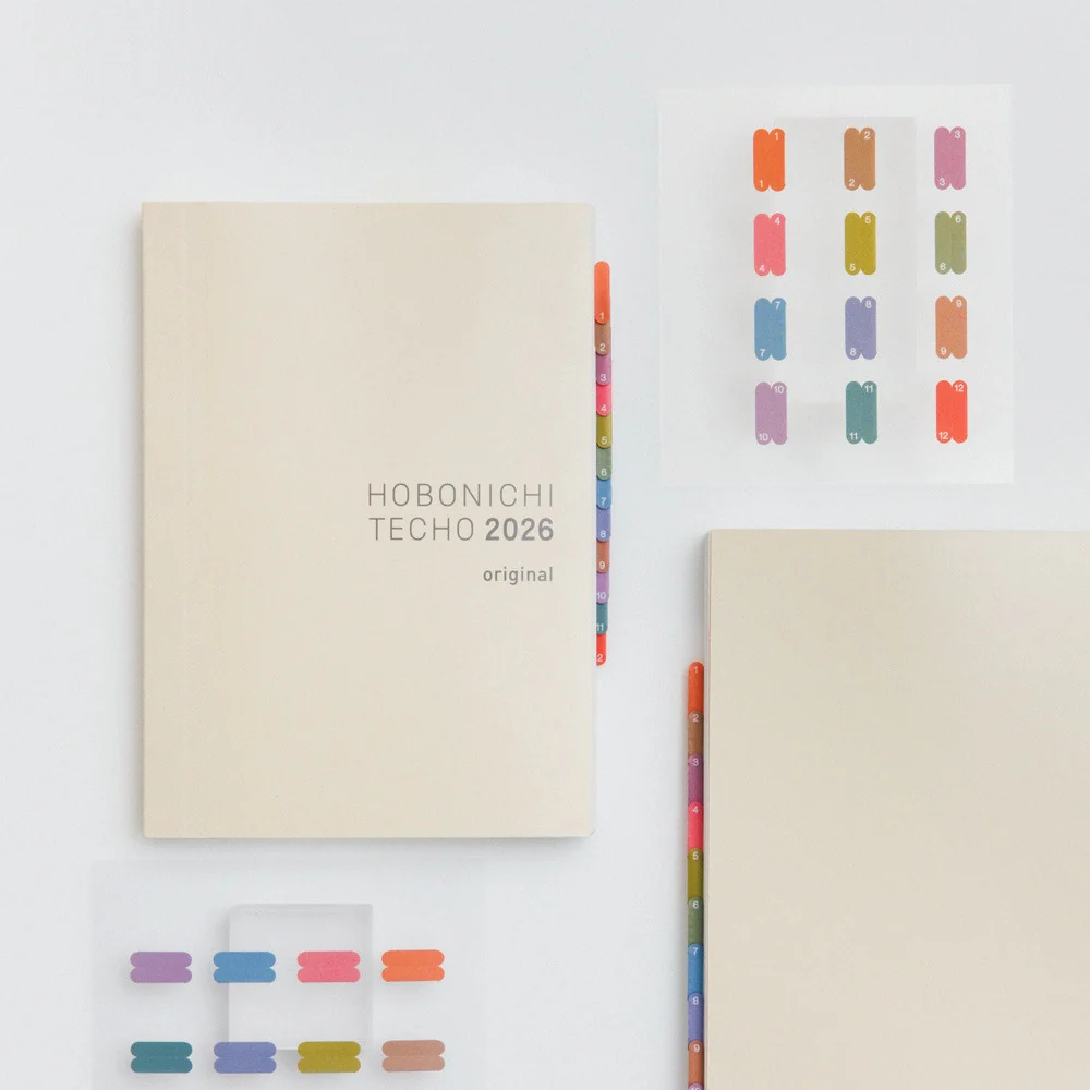 Naklejki Hobonichi | TSUKI no IRO: Naklejki indeksujące - Image 8