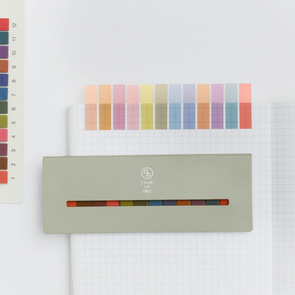 Naklejki Hobonichi | TSUKI no IRO: Transparentne karteczki indeksujące - Image 6
