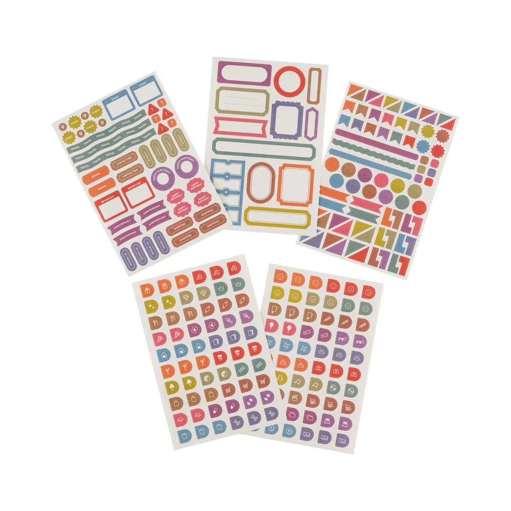 Naklejki Hobonichi | TSUKI no IRO: Zestaw naklejek Harmonogram - Image 2