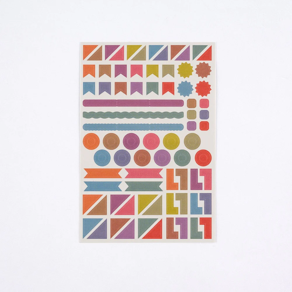Naklejki Hobonichi | TSUKI no IRO: Zestaw naklejek Harmonogram - Image 5