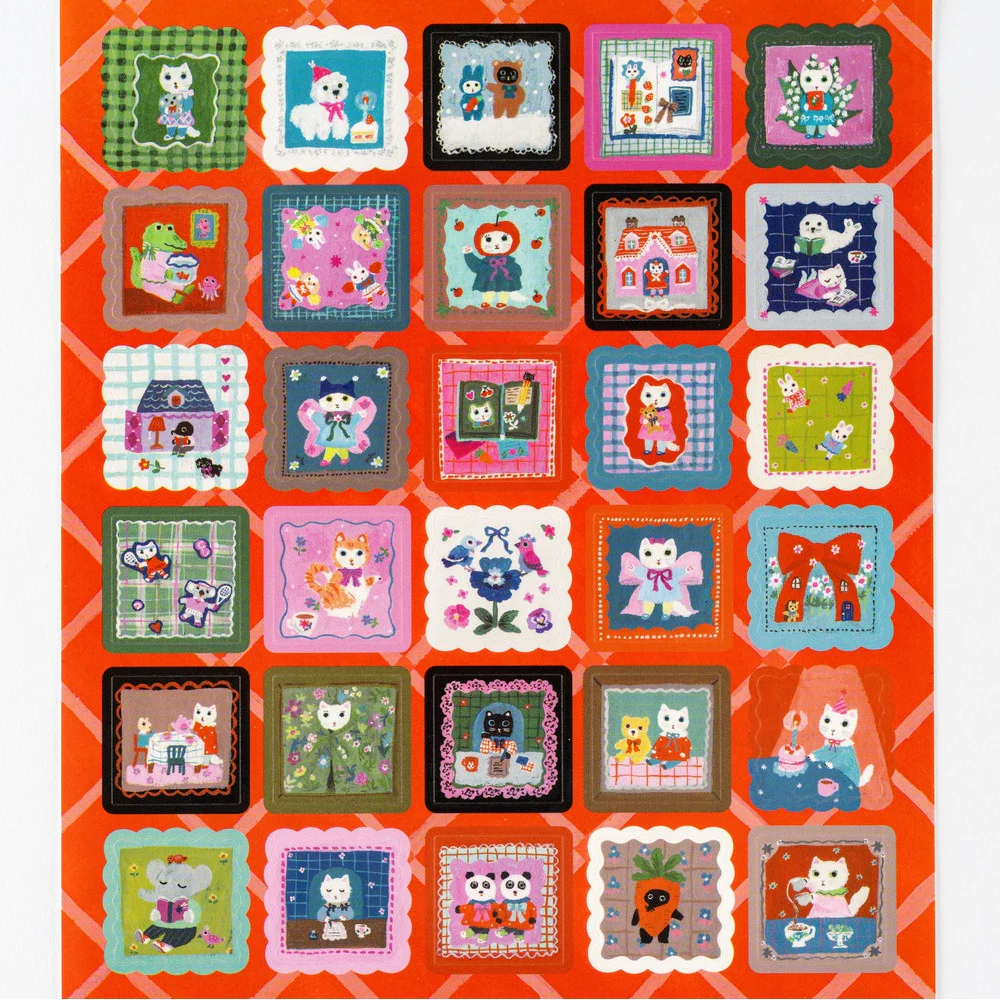 Naklejki Hobonichi | Yumi Kitagishi: Daily Life of White Cat - Image 2