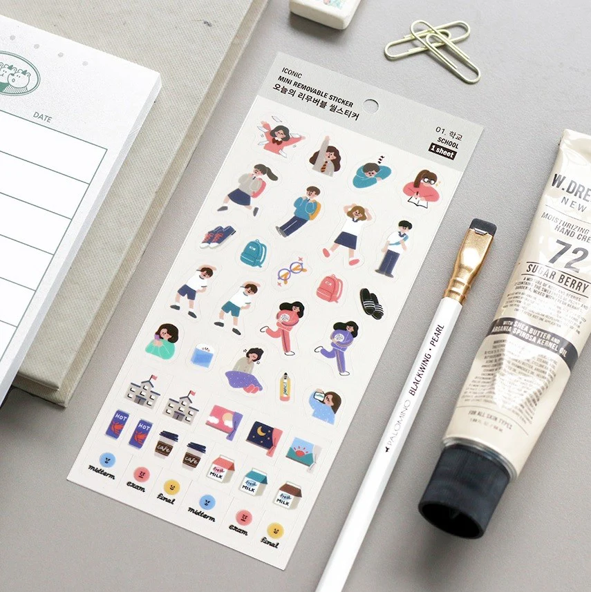 Naklejki ICONIC Haru Today Mini Removable Sticker - Image 13