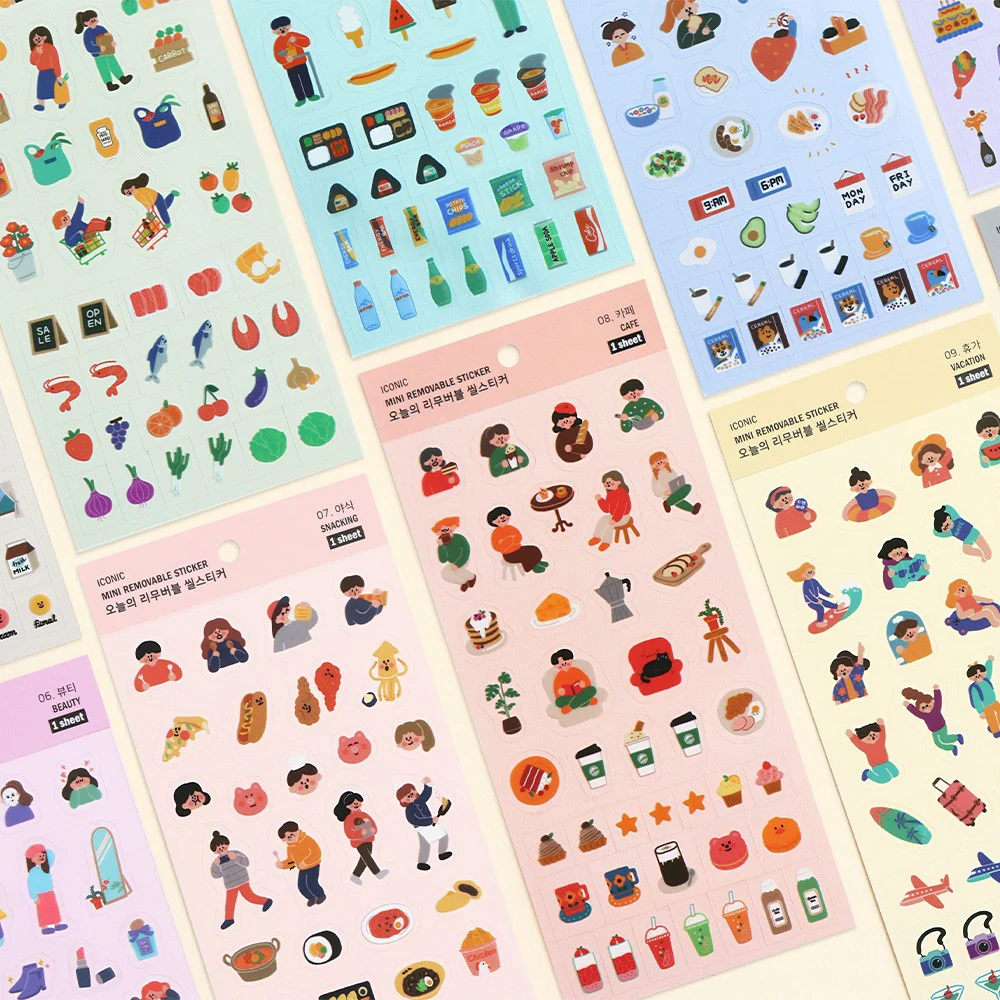Naklejki ICONIC Haru Today Mini Removable Sticker - Image 2