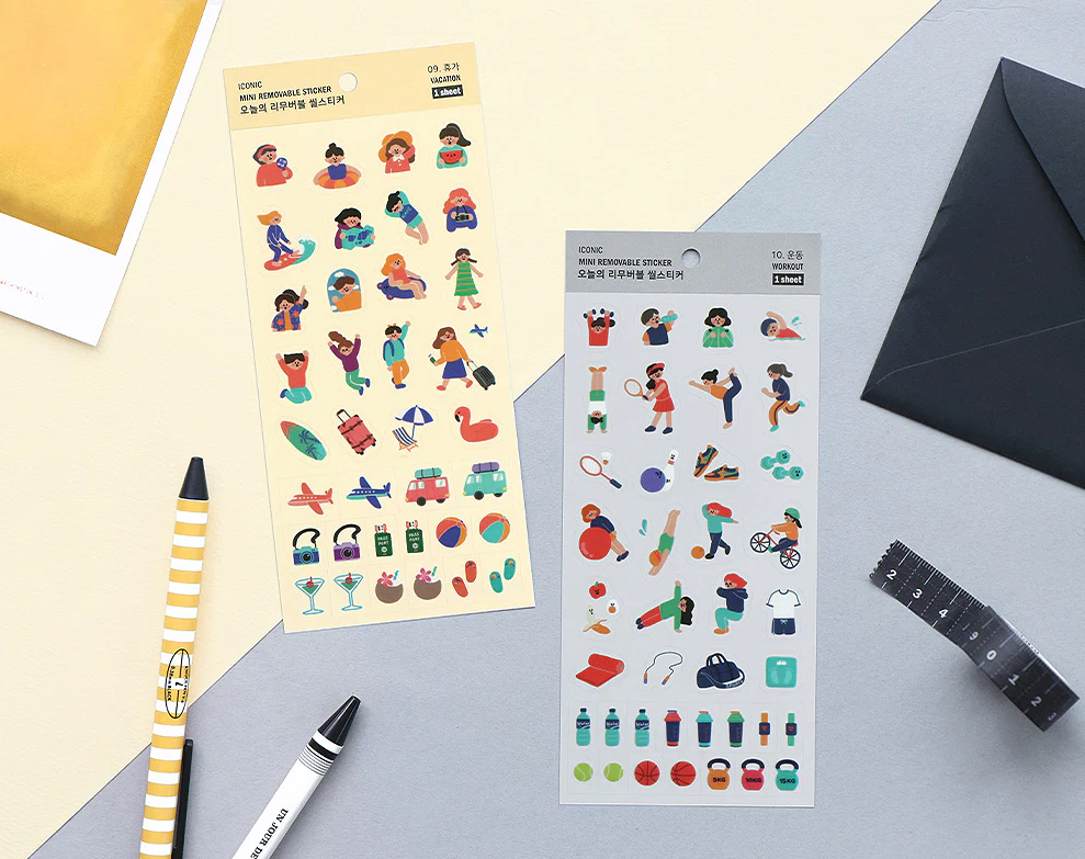 Naklejki ICONIC Haru Today Mini Removable Sticker - Image 20